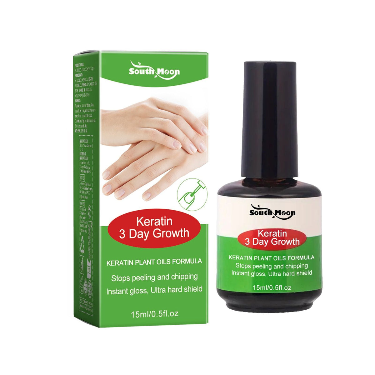 Nail Care Serum with Tea Tree Keratin Vitamin E 15ml
