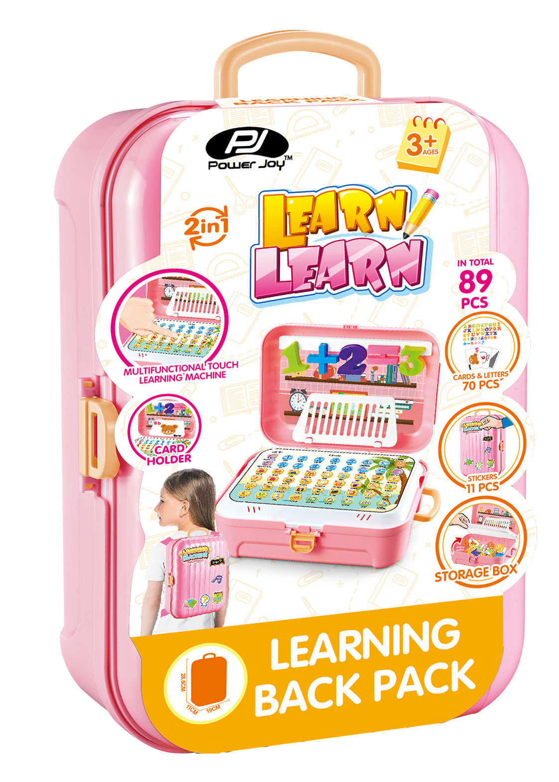 P.JOY LEARN M.FUNCTION LEARNING BACKPK B