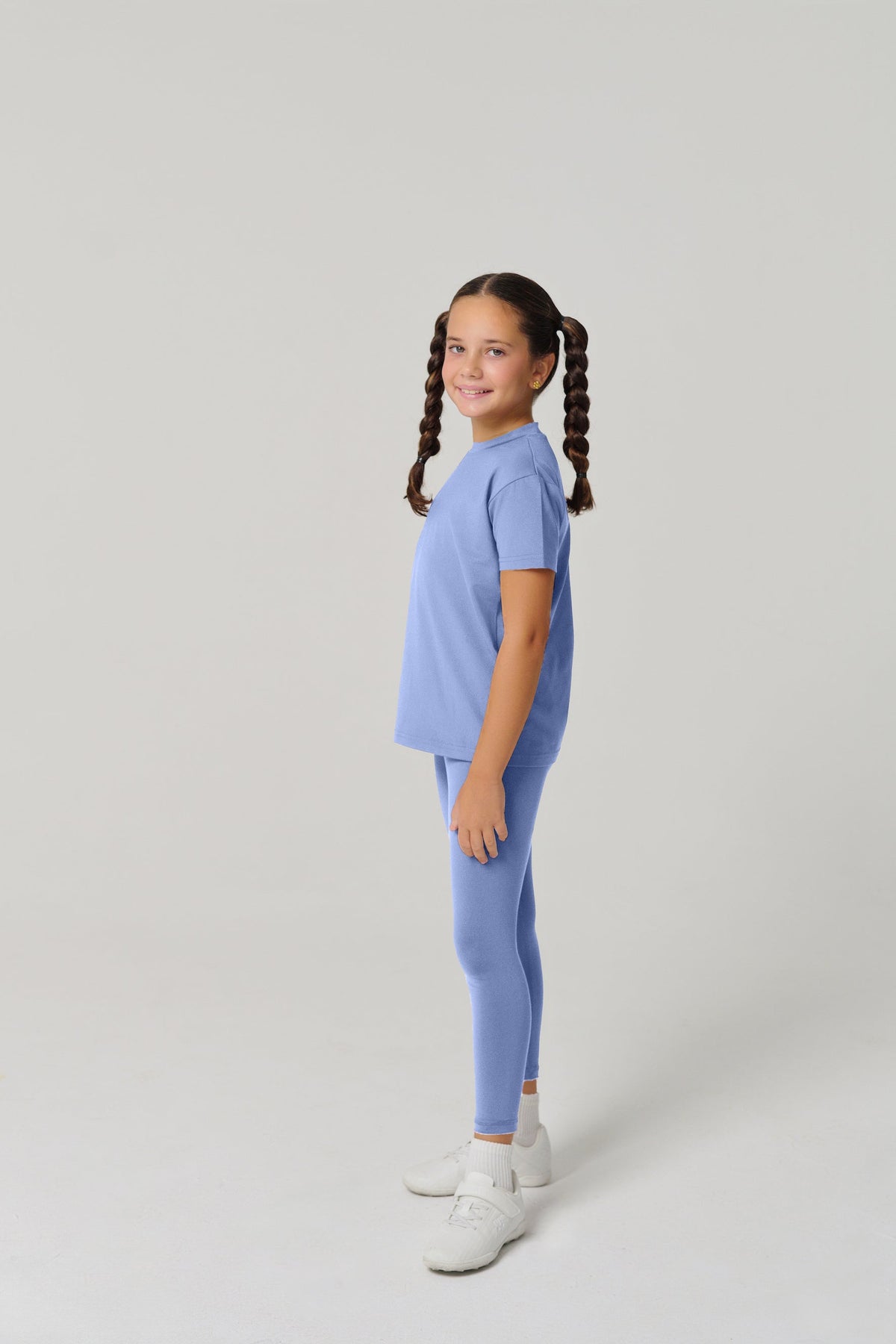MULU Classic Kids Leggings - Light Blue