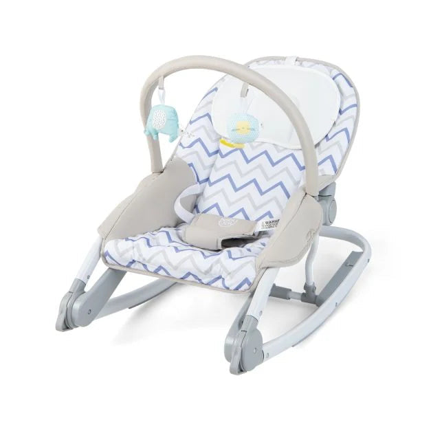 Baby rocker adjustable height range
