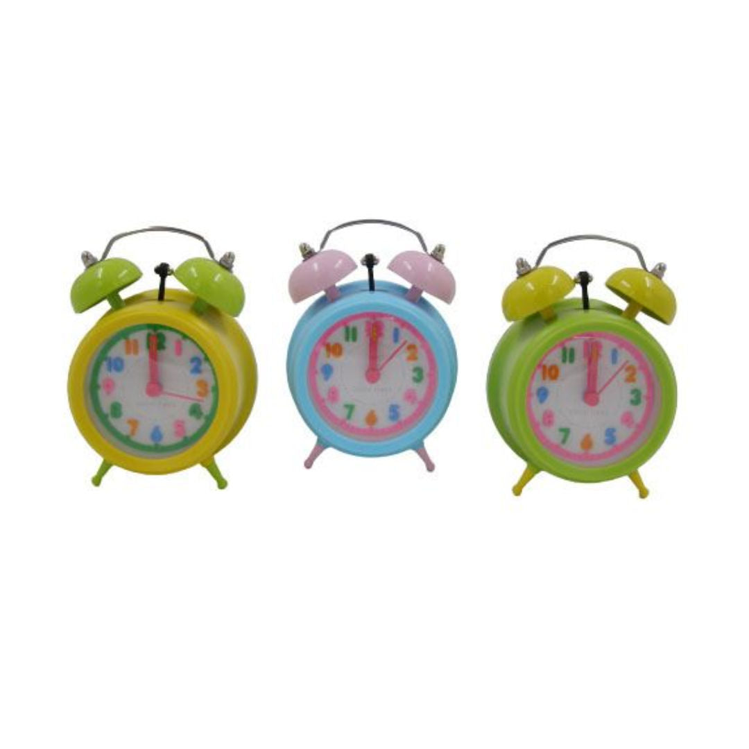 RSC PC Mini Alarm Clock, 6cm, Assorted Colors, C20-012