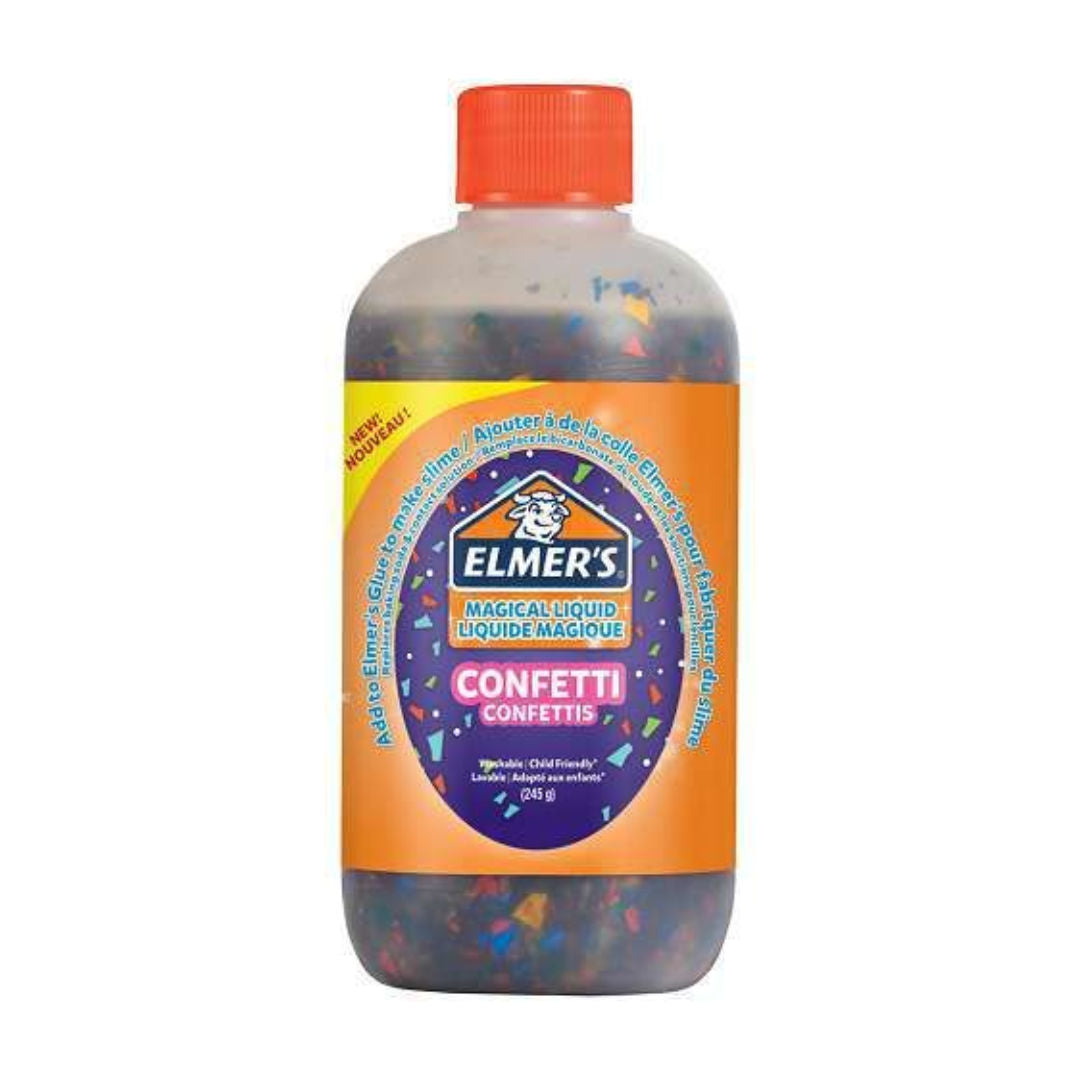 Elmer’s Magical Liquid Confetti Slime Activator, 245g