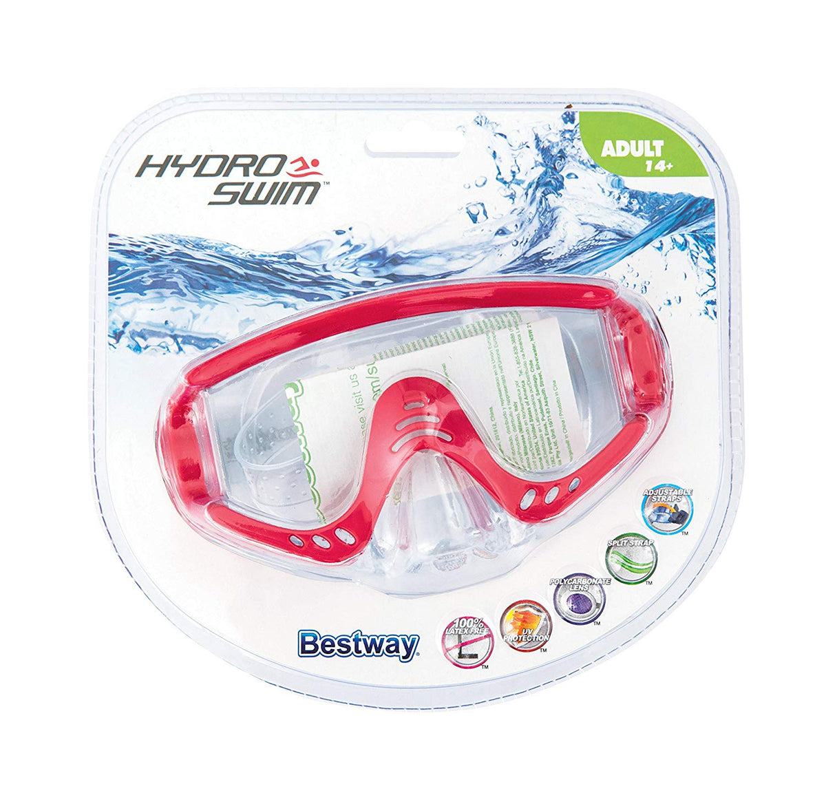 BWAY HYDROSWIM TIGER BEACH MASK