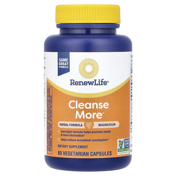 RenewLife CLEANSE MORE 60CAP
