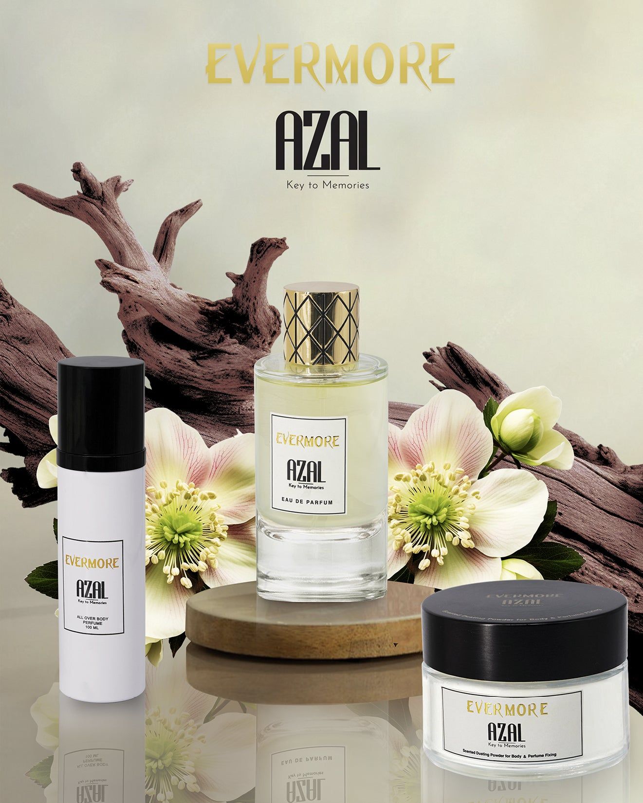 Evermore Scented Body Powder 200gm