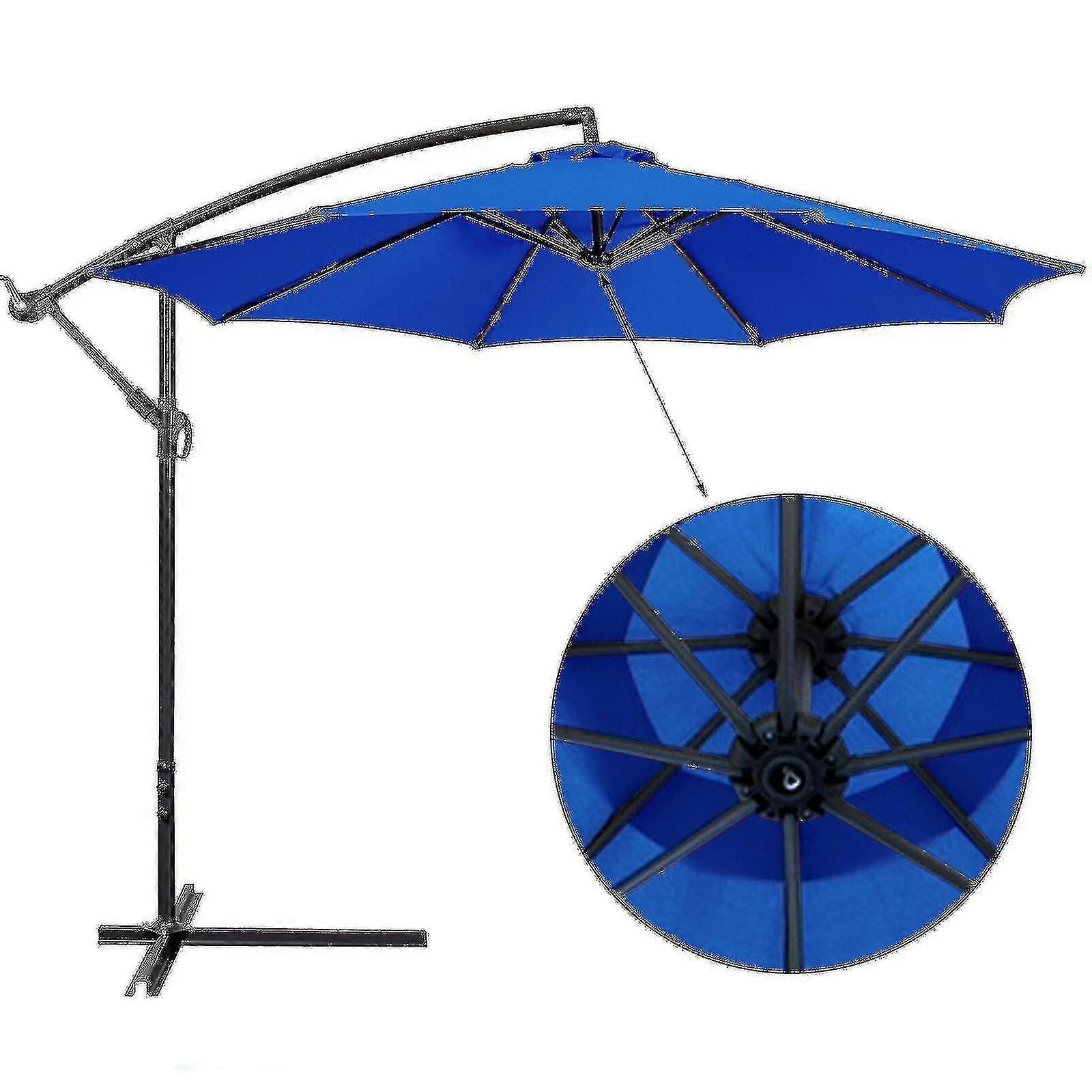 Best Seller Replacement Fabric Garden Parasol Canopy Cover For 3m 6/8 Arm Patio Sun Umbrella 50% Offer-yzy zxin