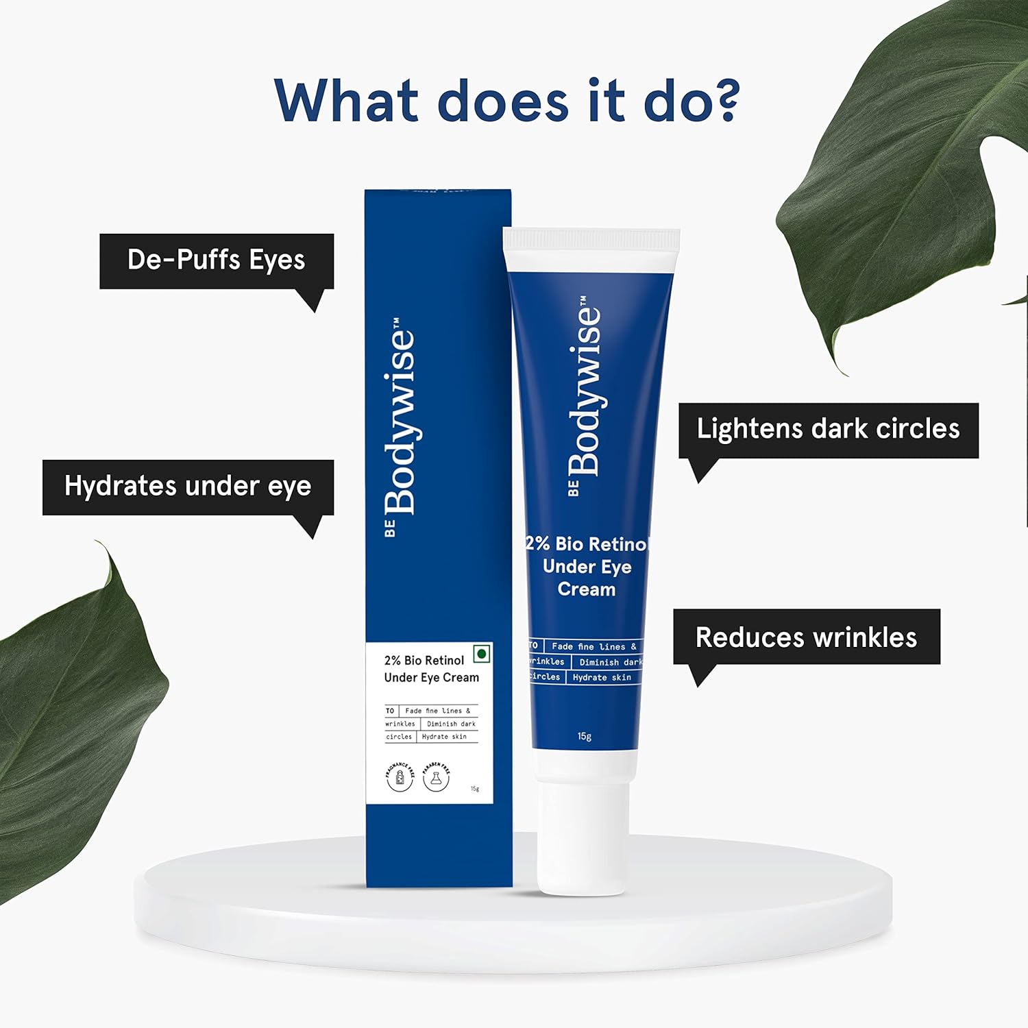 Be Bodywise 2% Bio Retinol Under Eye Cream 15g