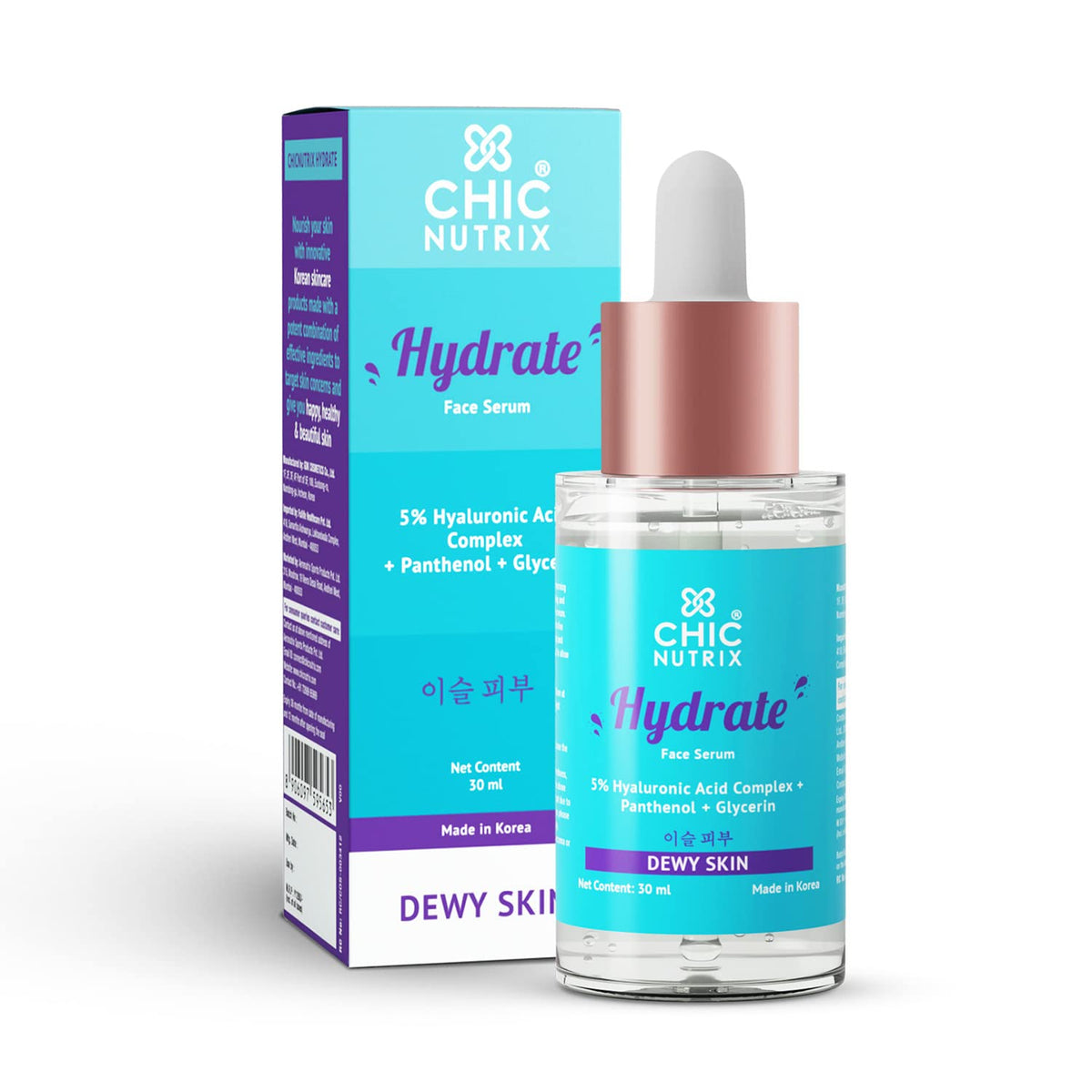 Chicnutrix Hydrate - Hydrating Serum - 30 ml