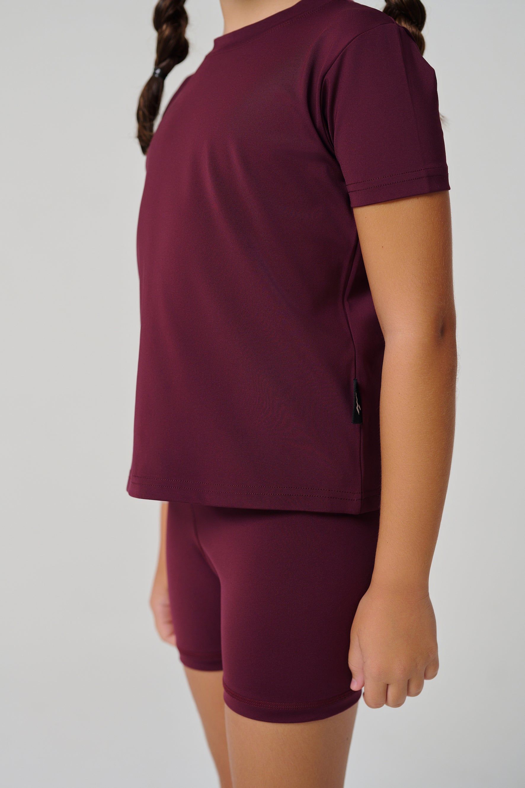 MULU Classic Kids Bikershorts - Maroon