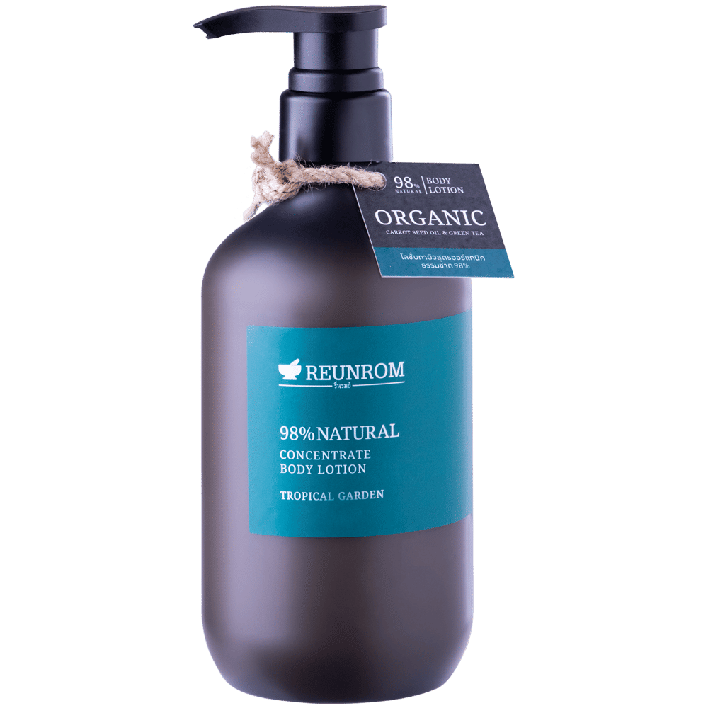 98% Natural Concentrate Body Lotion 500ml Reunrom Tropical Garden