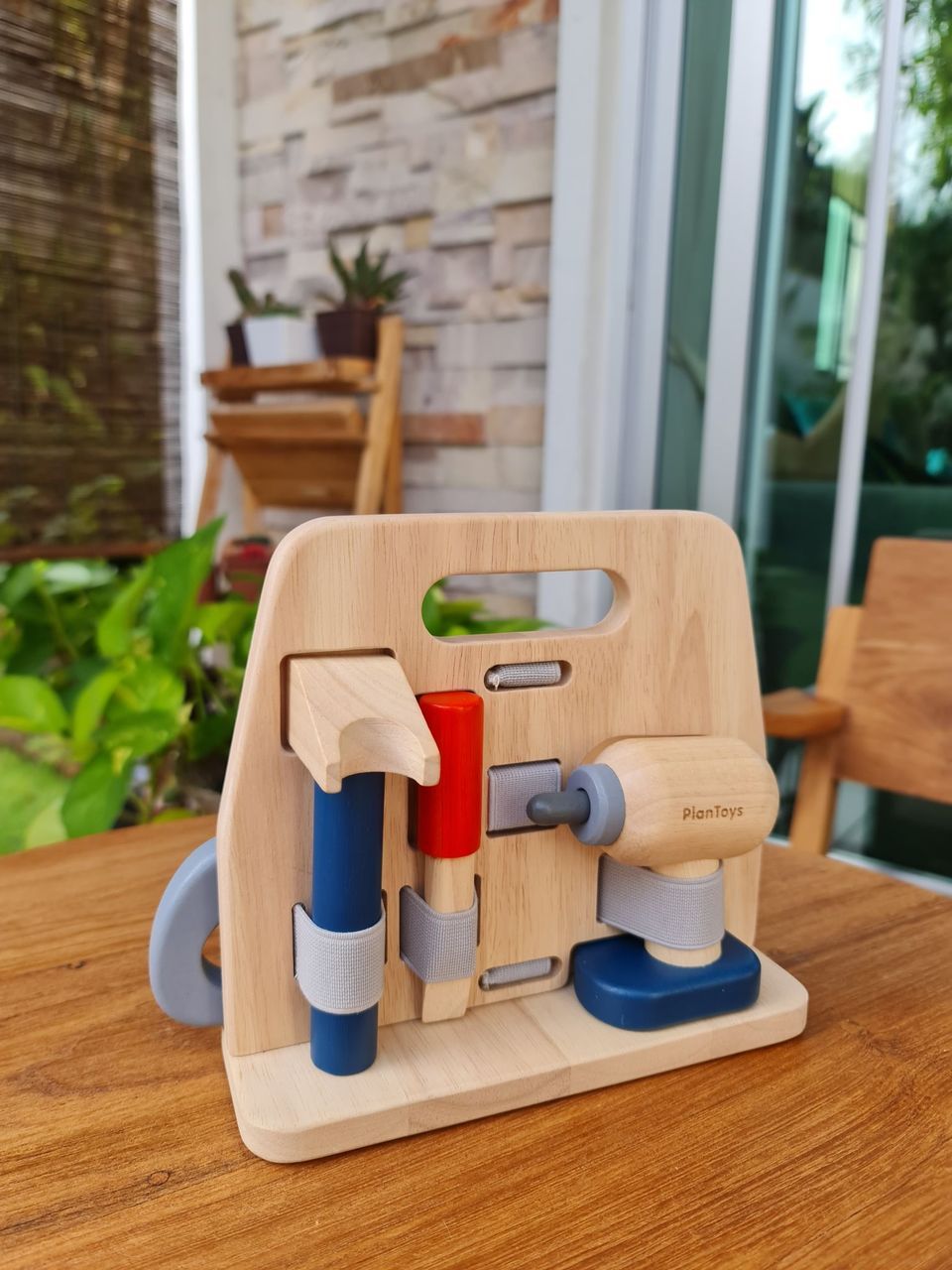 PlanToys Handy Carpenter Set — Wooden Tool Set