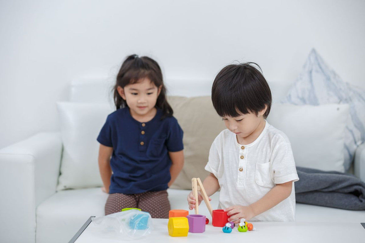 PlanToys Beehives — Wooden Fine Motor Toy