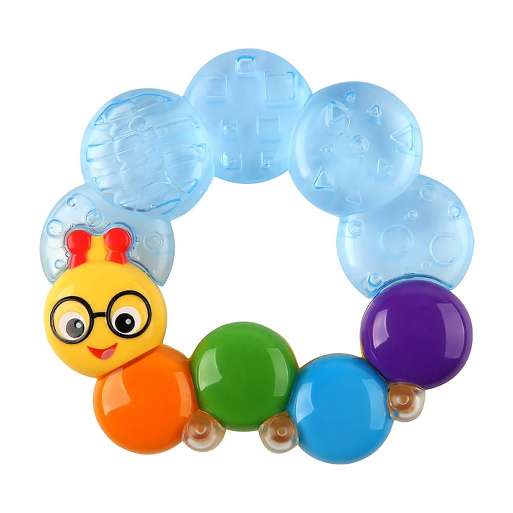 Baby Einstein Caterpillar Teether-Pillar Rattle Toy, 3 Months+