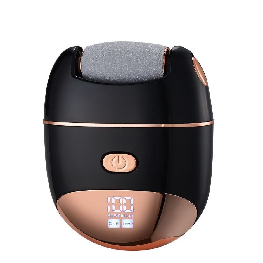 USB Electric Foot Callus Remover for Home & Travel Black