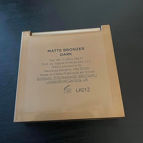 Sigma beauty matte bronzer dark