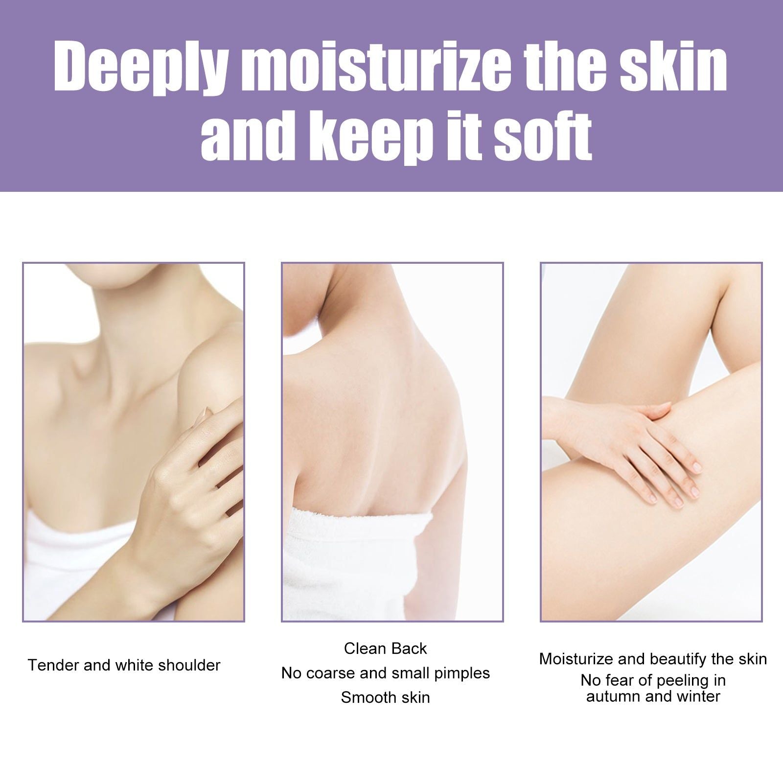 Lavender Moisturizing Body Lotion, Hydrating, Whitening, Smooth Skin, Elegant Fragrance ,100ml