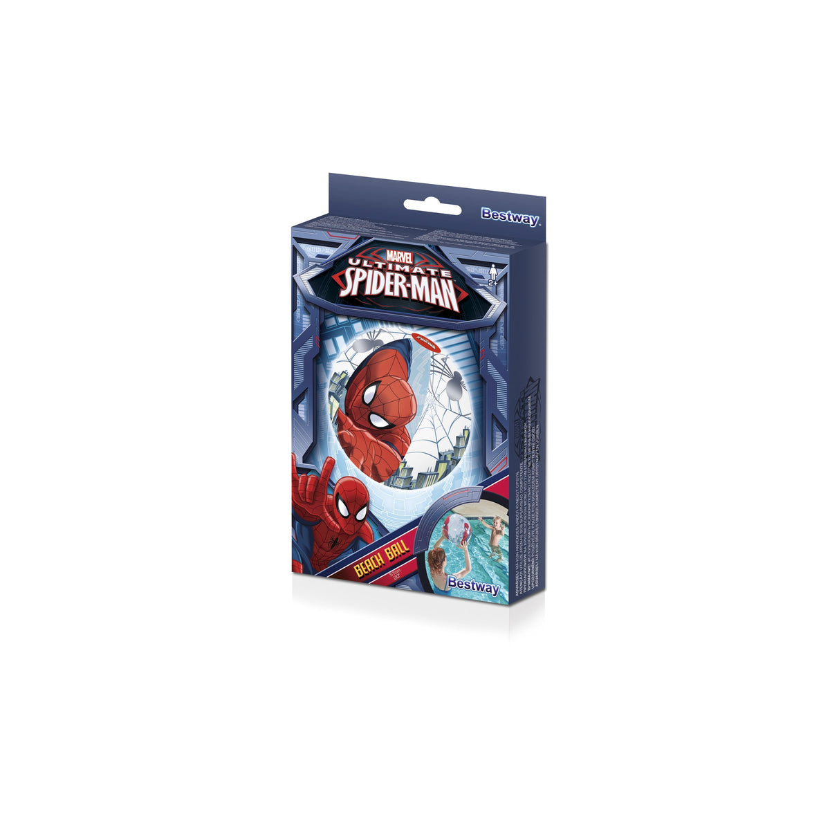BWAY BEACH BALL SPIDERMAN 51CM