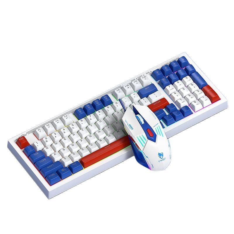 USB-C/Type-C Wired 98 Keys Keyboard and Mouse Combo