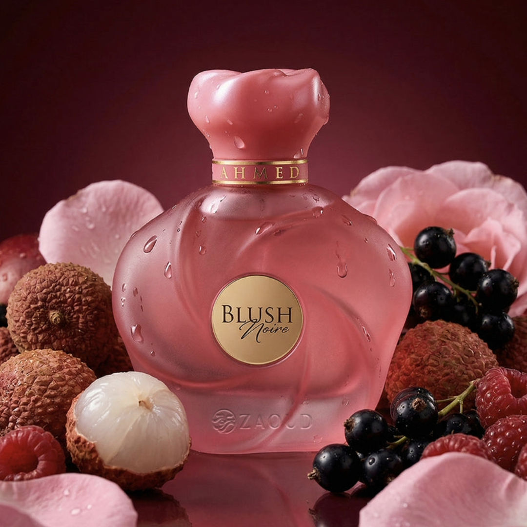 Ahmed Al Maghribi  Blush Noir Eau De Parfum, 75ml