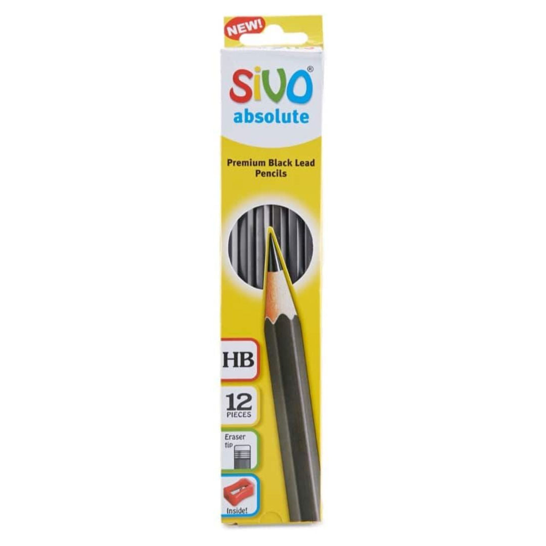 Sivo Absolute Premium HB Pencil, 12 pieces