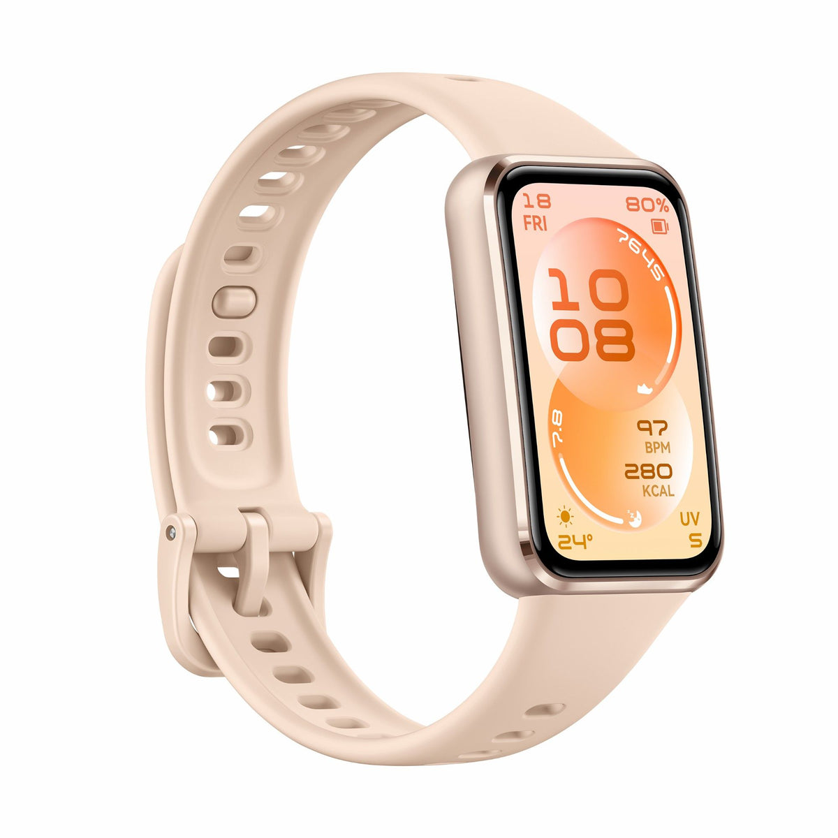 HUAWEI Band 11 Smart Fitness Band, Aluminium Alloy Case with Fluoroelastomer Strap