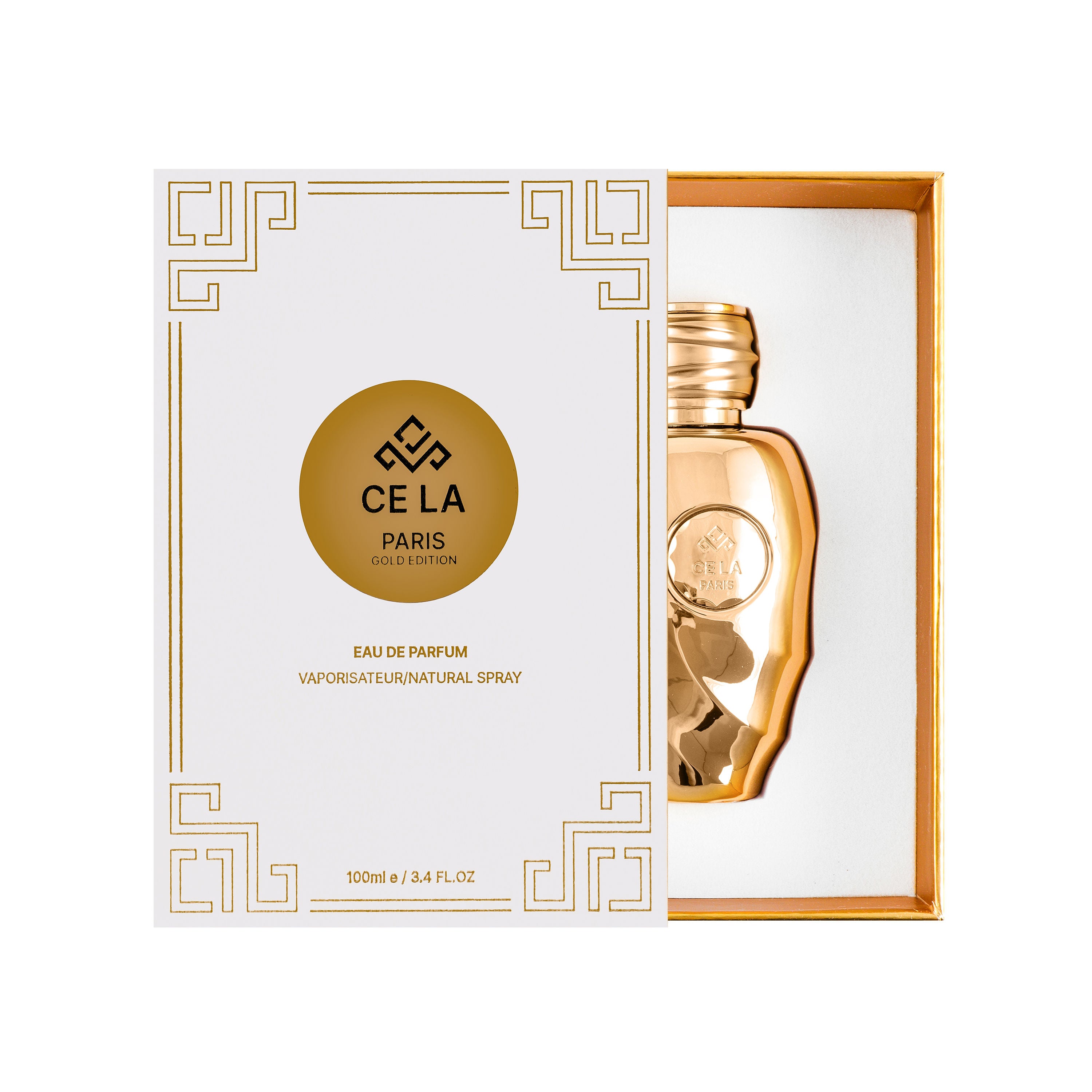 Ce La Paris Gold Edition Eau de Parfum 100ml, Natural Spray