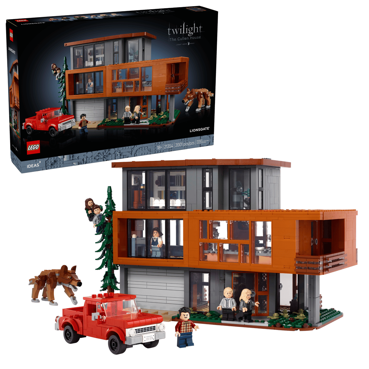LEGO Ideas Twilight The Cullen House Building Set for Adults 18+, 2,001 Pieces