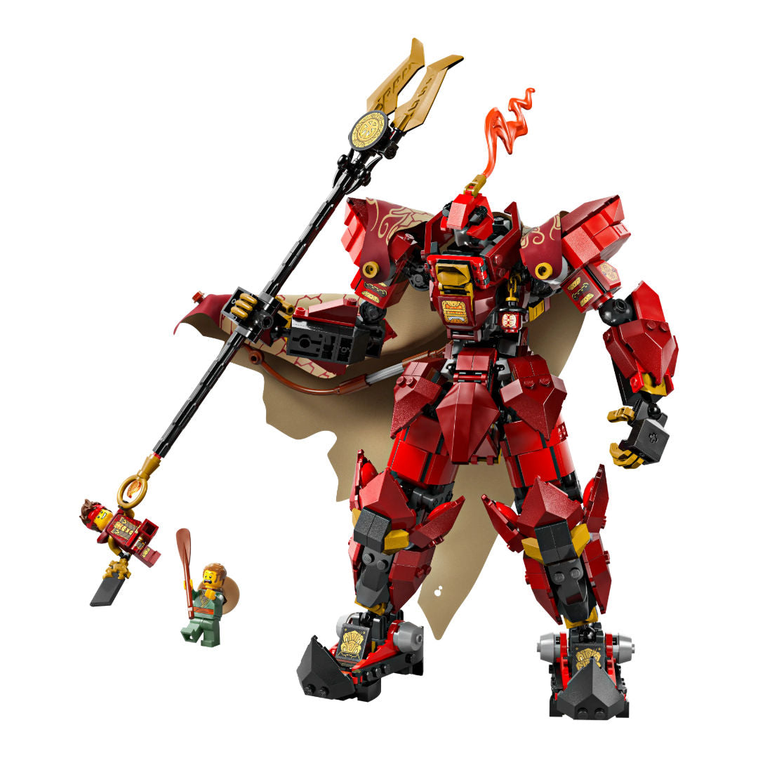 LEGO NINJAGO The Fire Knight Mech Building Play Set, For Age 14+ Years