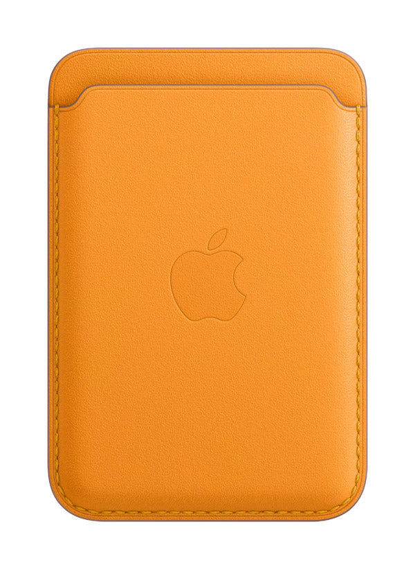 IPHONE Leather Wallet with MagSafe - California Poppy