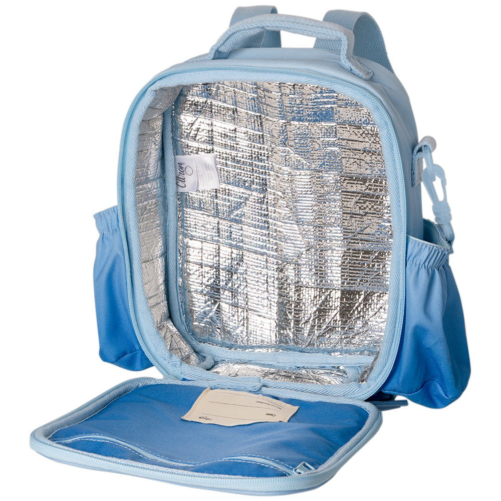 Citron Insulated Lunchbag Backpack - Blue Glowup