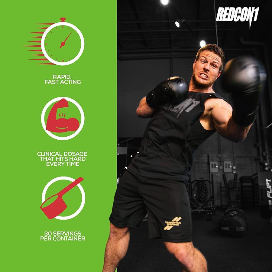 REDCON1 Total War - Pre Workout, 30 Servings, (Green Apple)