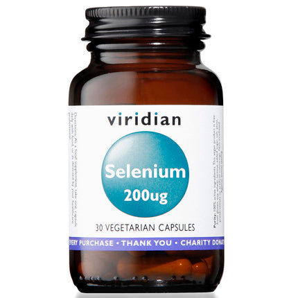 Viridian Selenium 200ug 30Veg Caps
