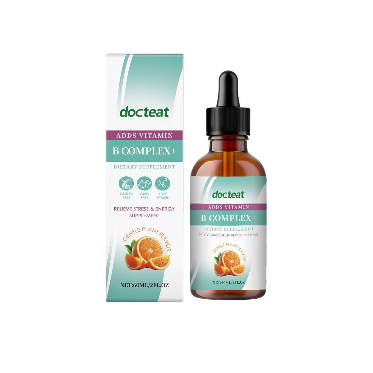 Boost Your Body Care with Vitamin B Complex Drops, Easy Daily Wellness Solution ,60ml