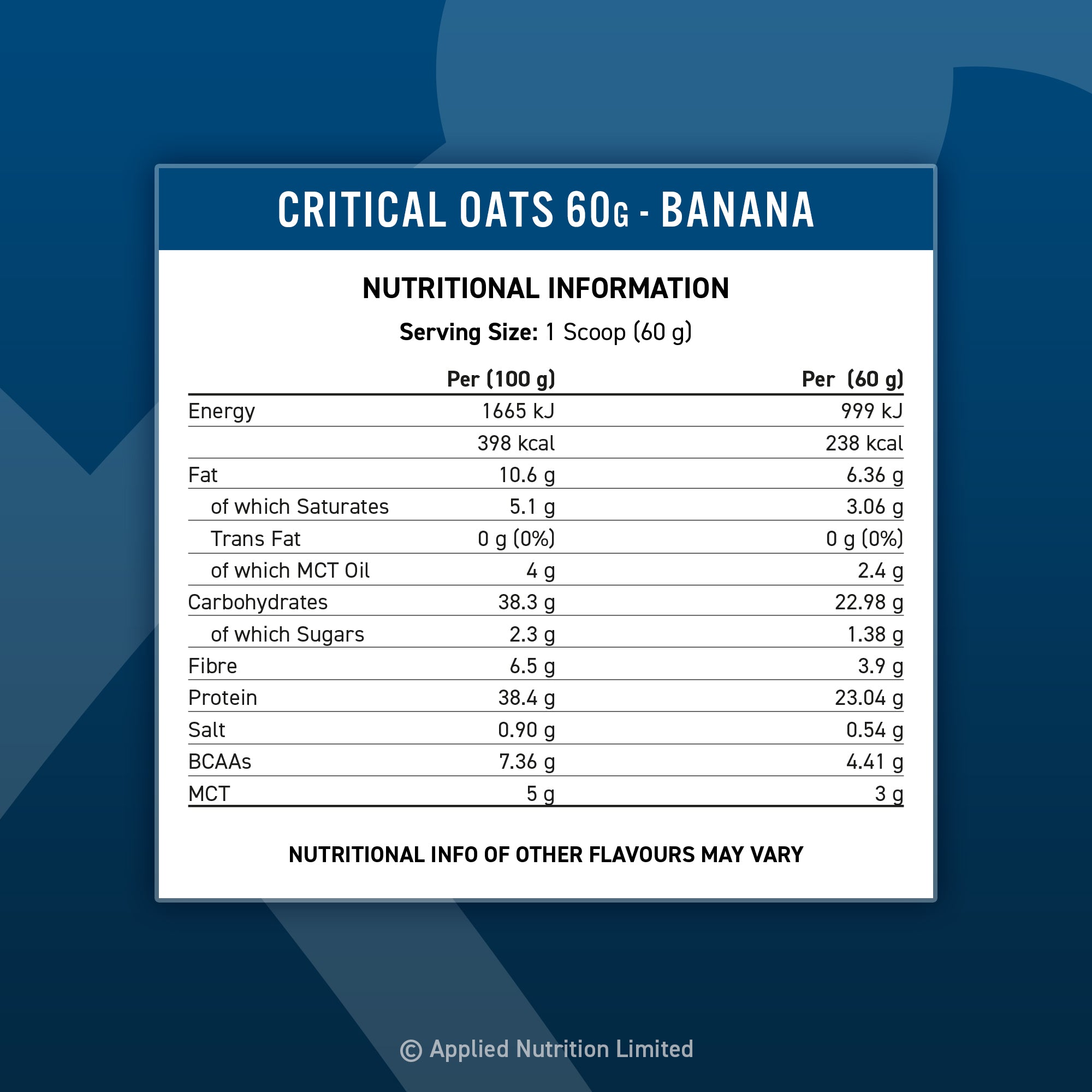 AN Critical Oats 600 GM GOLDEN SYRUP