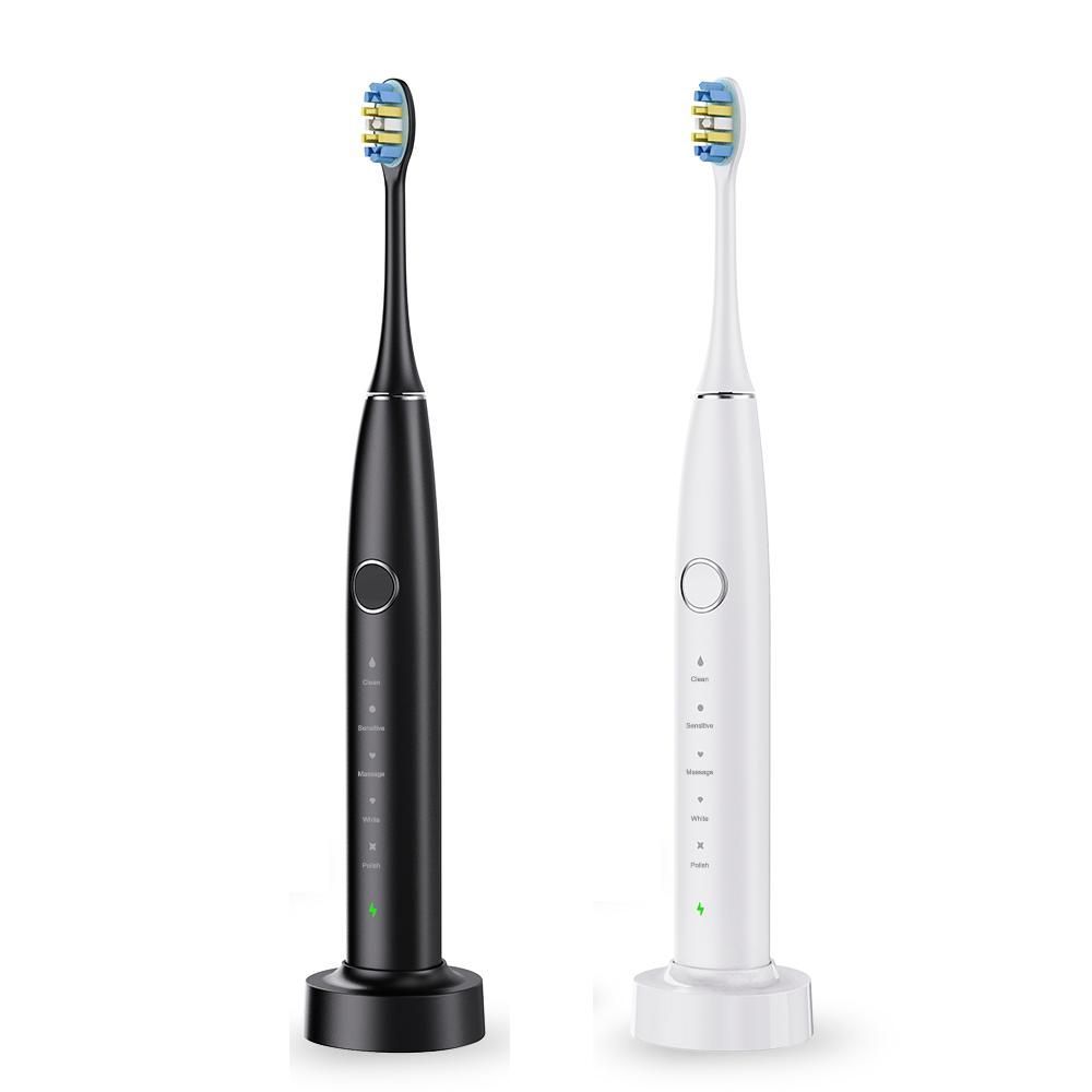 IPX7 Waterproof Sonic Wireless Electric Toothbrush