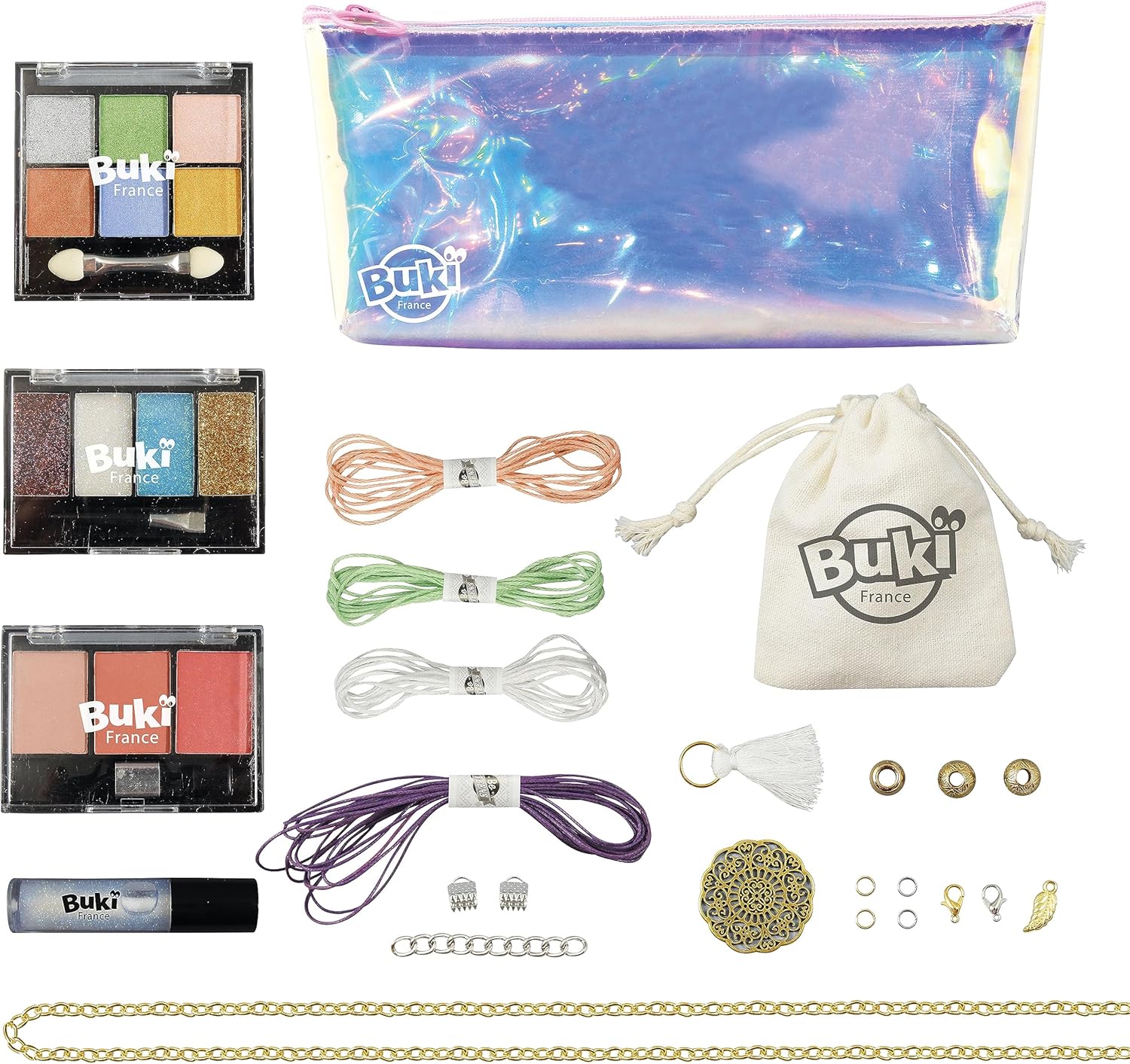 Buki France Be Teens My Pretty Bag Makeup and Jewellery Creation Set, 8+ Years