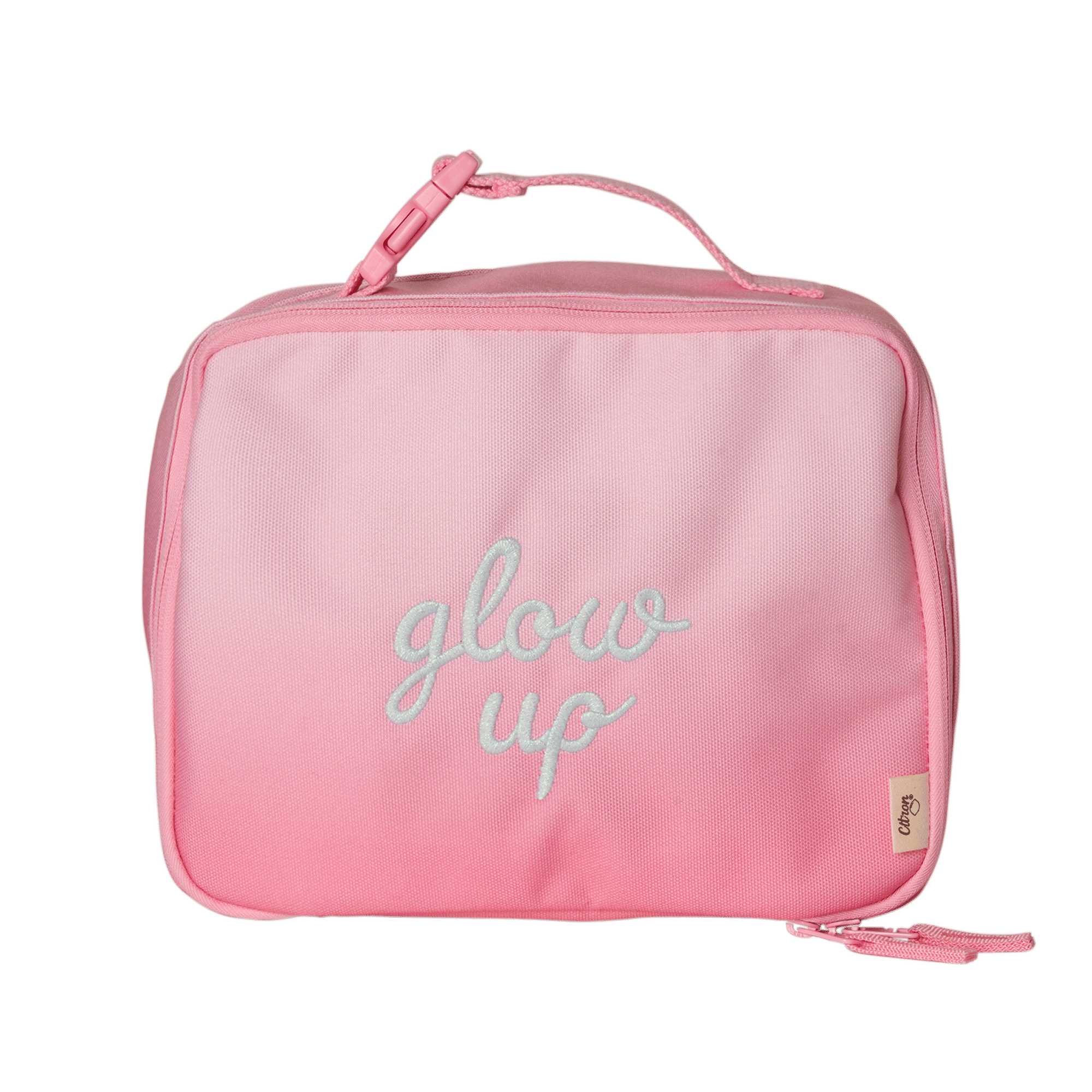 Citron Insulated Square Lunch Bag - Pink Glowup