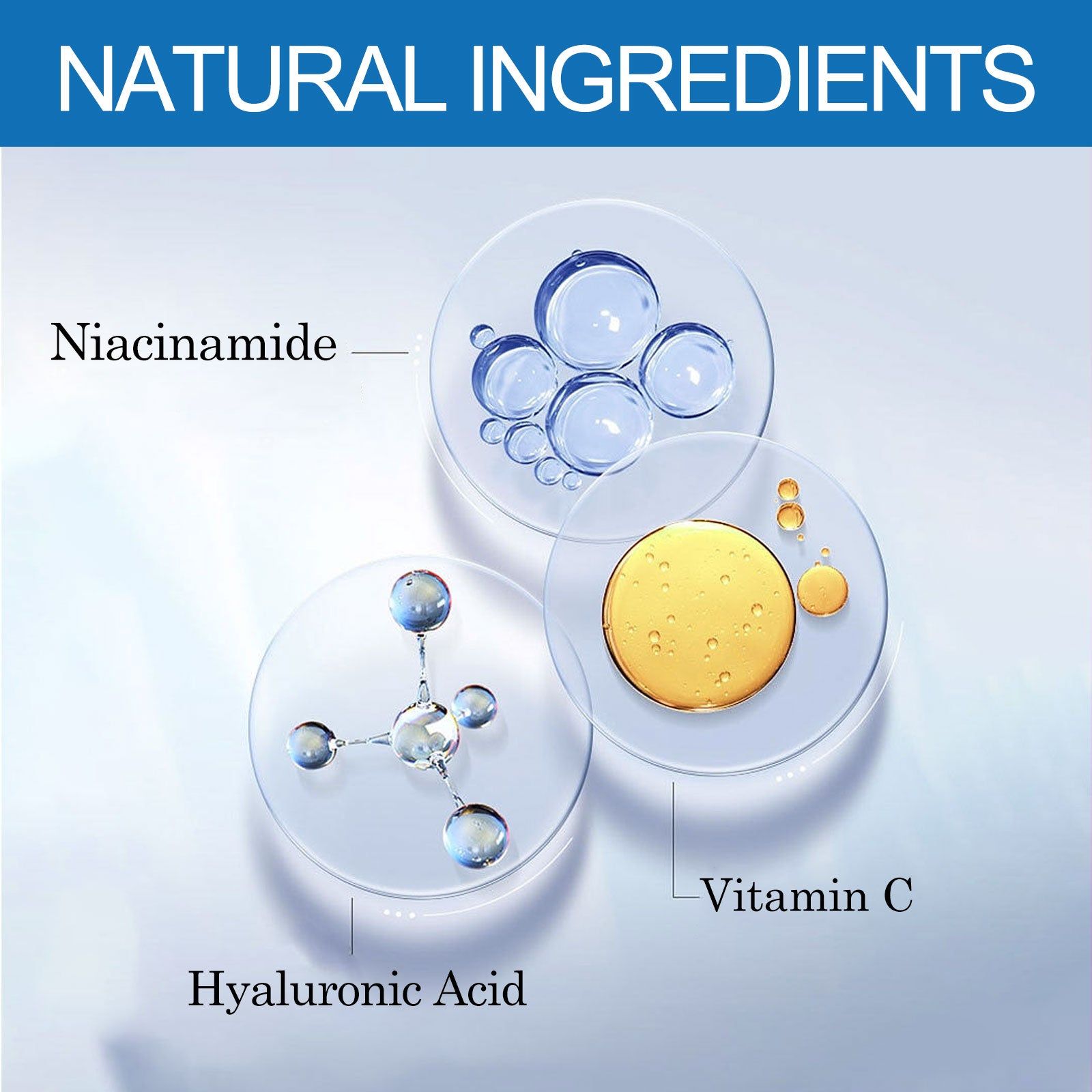 Hydrating Hyaluronic Acid Cream, Brightening, Replenishing, Anti-Aging, Skin Glow ,30g