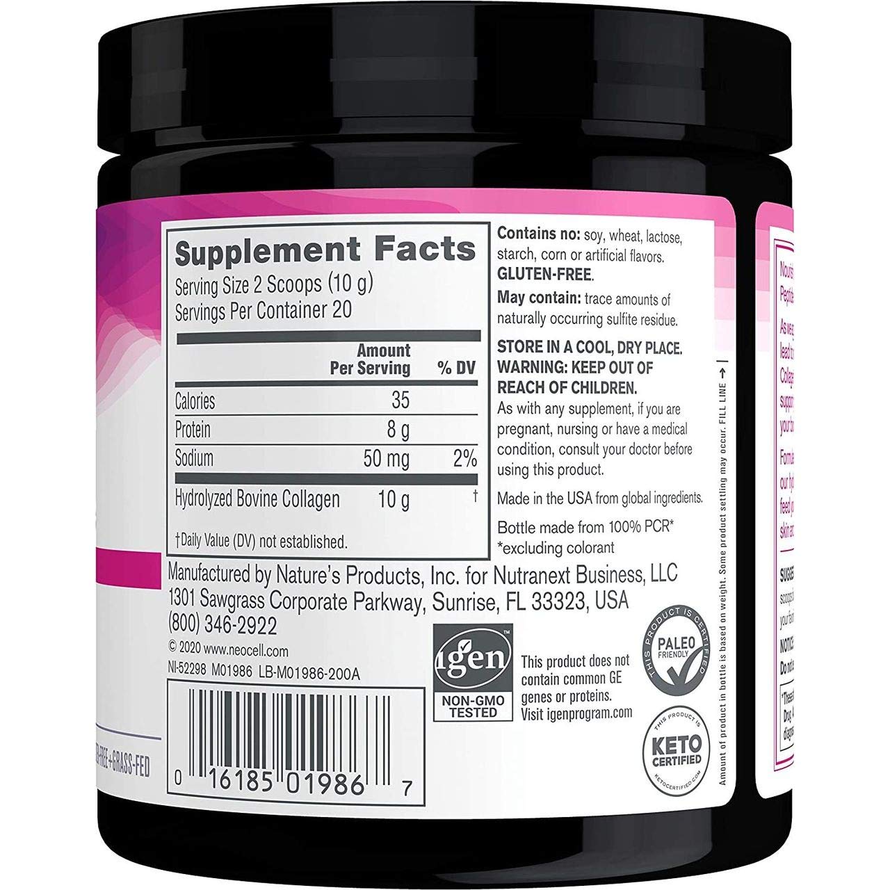 Neocell Super Collagen Powder Unflavoured 20 Servings