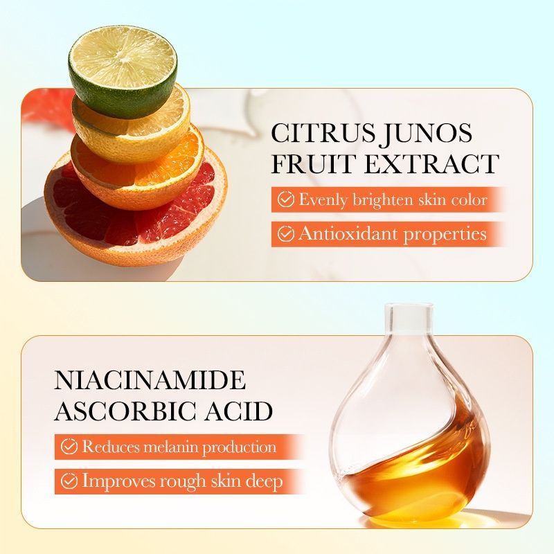 Natural Vitamin C Whitening Shower Oil for Dry Skin -001-SD09708