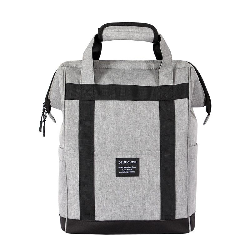 Large Waterproof Insulated Lunch Bag with Wide Opening