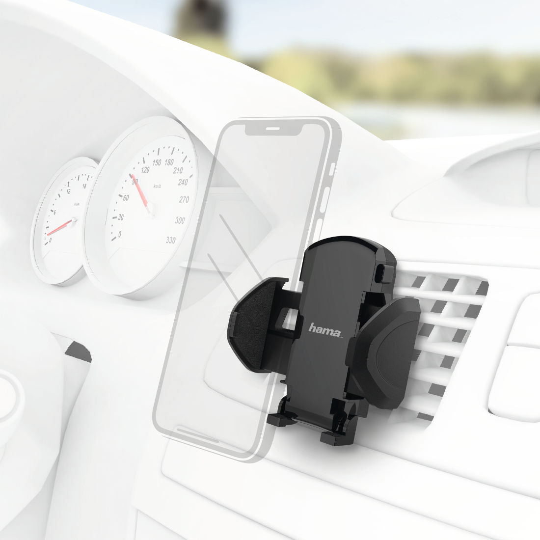 HAMA 178250 Universal Smartphone Holder, devices with a width between 4.5 and 9 cm