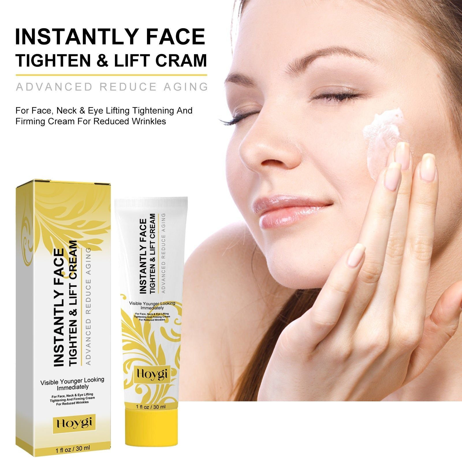 Youthful Glow Facial Cream, Anti-Wrinkle, Anti-Aging, Firming, Brightening, Moisturizing ,30ml
