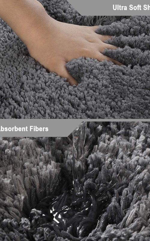 AIESY® Ultra-Soft Plush Washable Non Slip Floor Carpet