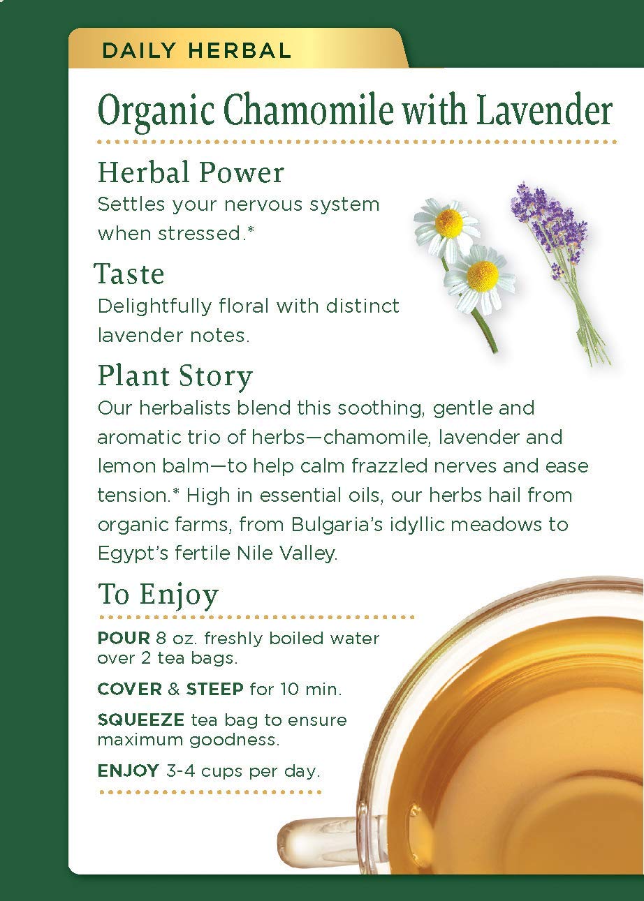 Tm Chamomile With Lavender 16 Tea