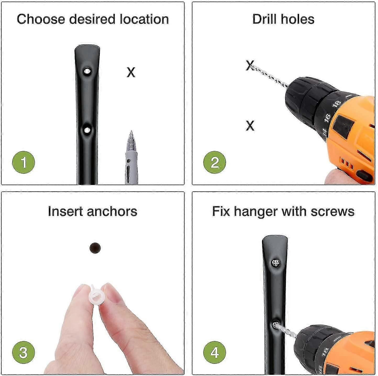Heavy Duty Garage Storage Hooks Wall Mount Kayak Rack