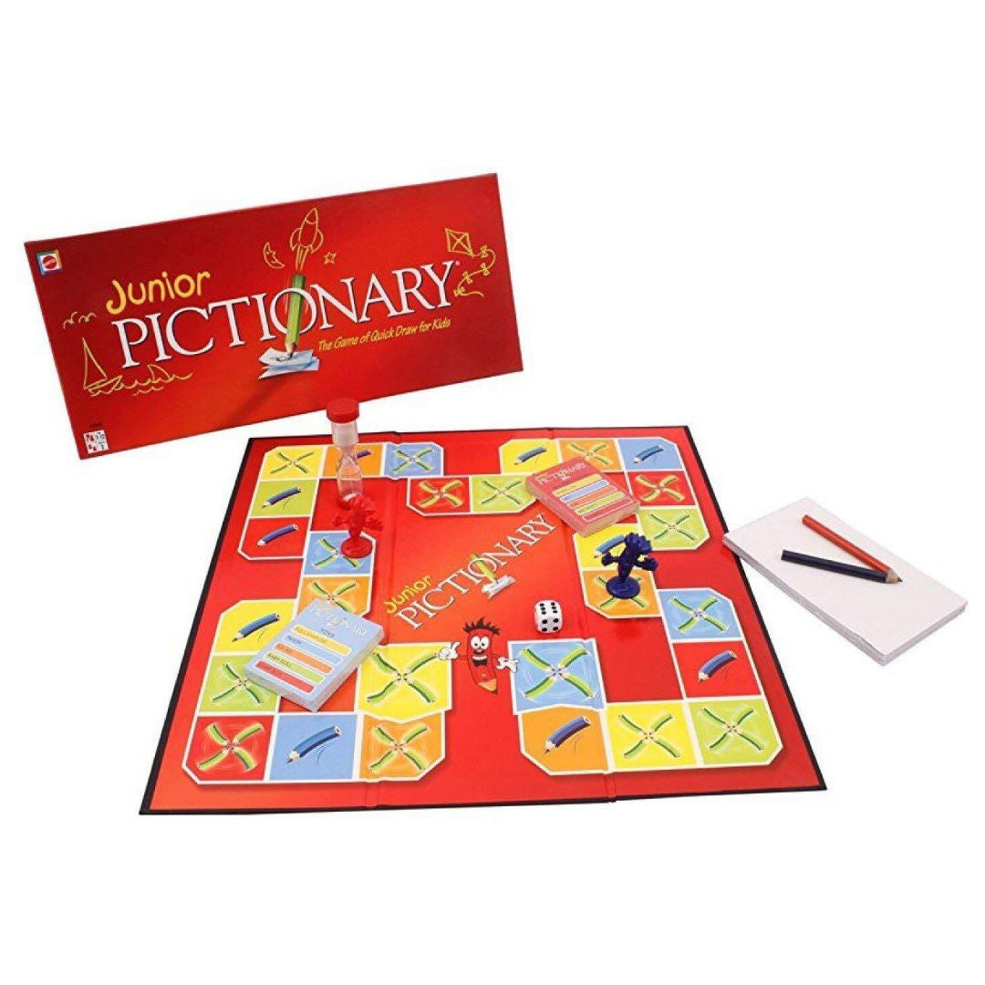 PICTIONARY Classic By Mattel, The Ultimate Creativity And Teamwork Board Game