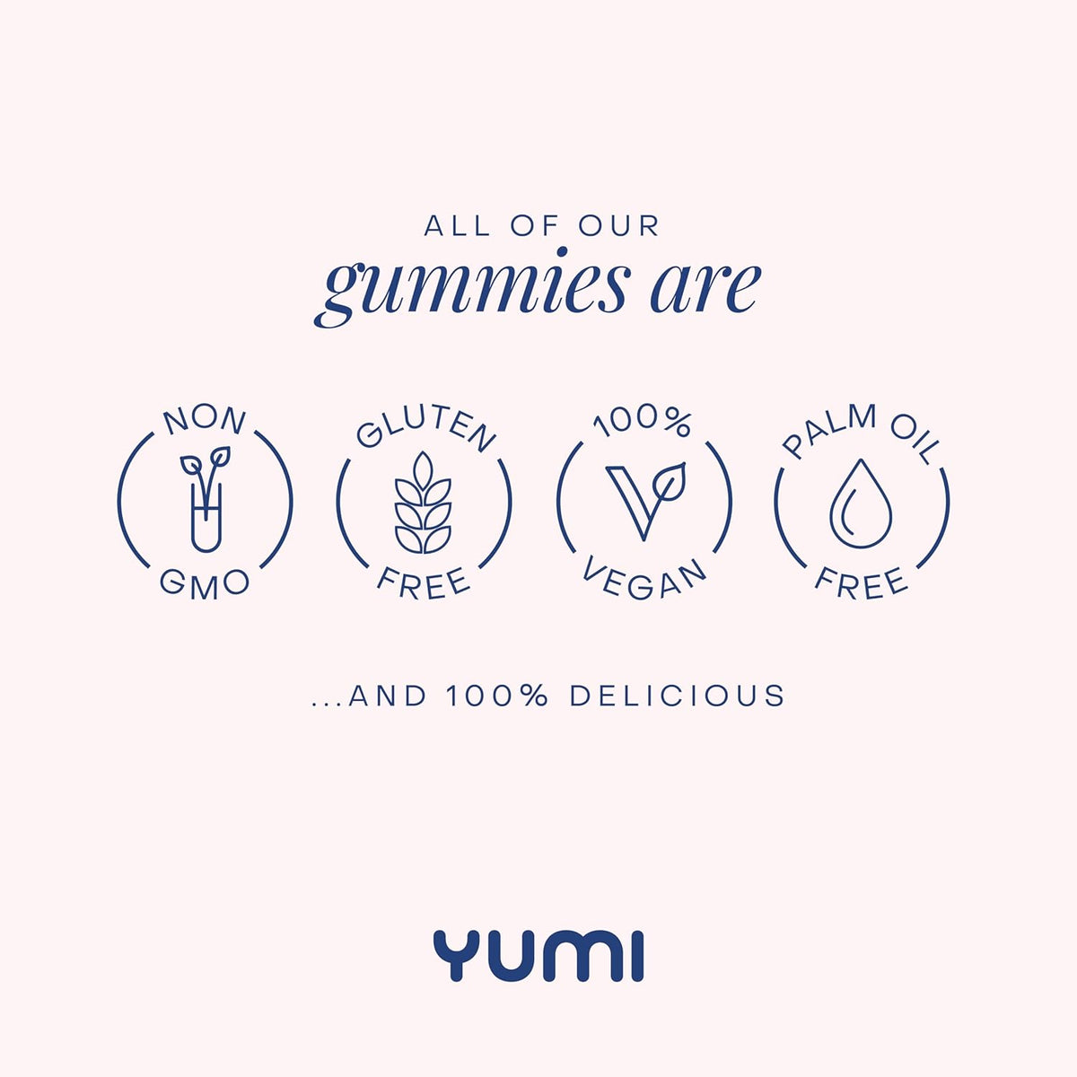 Yumi All Day Energy Multivitamin Orange Flavour Gummies 60