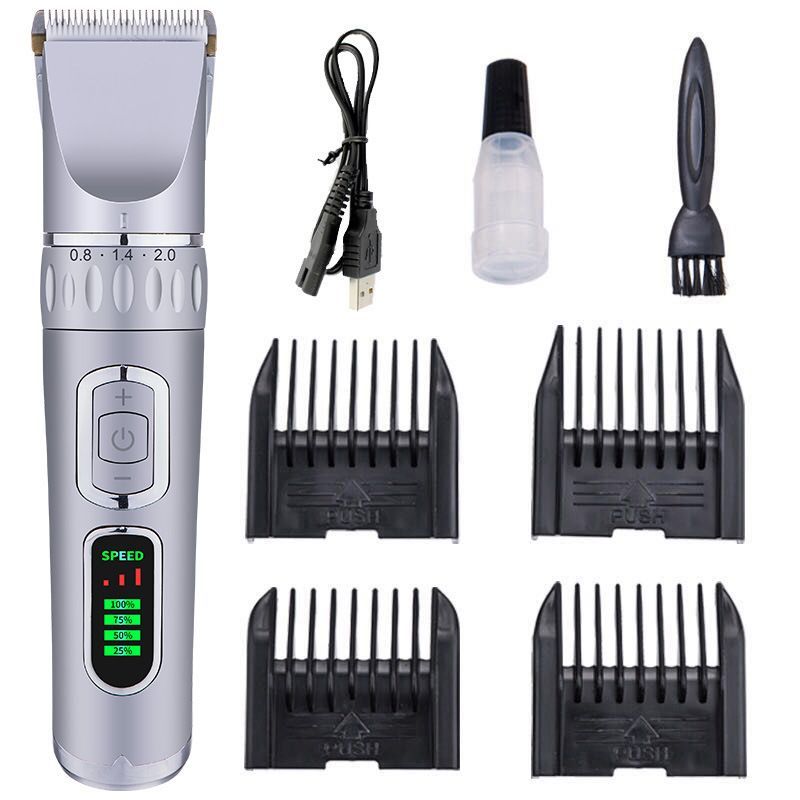 B8 LCD Pet Hair Clipper, USB Rechargeable