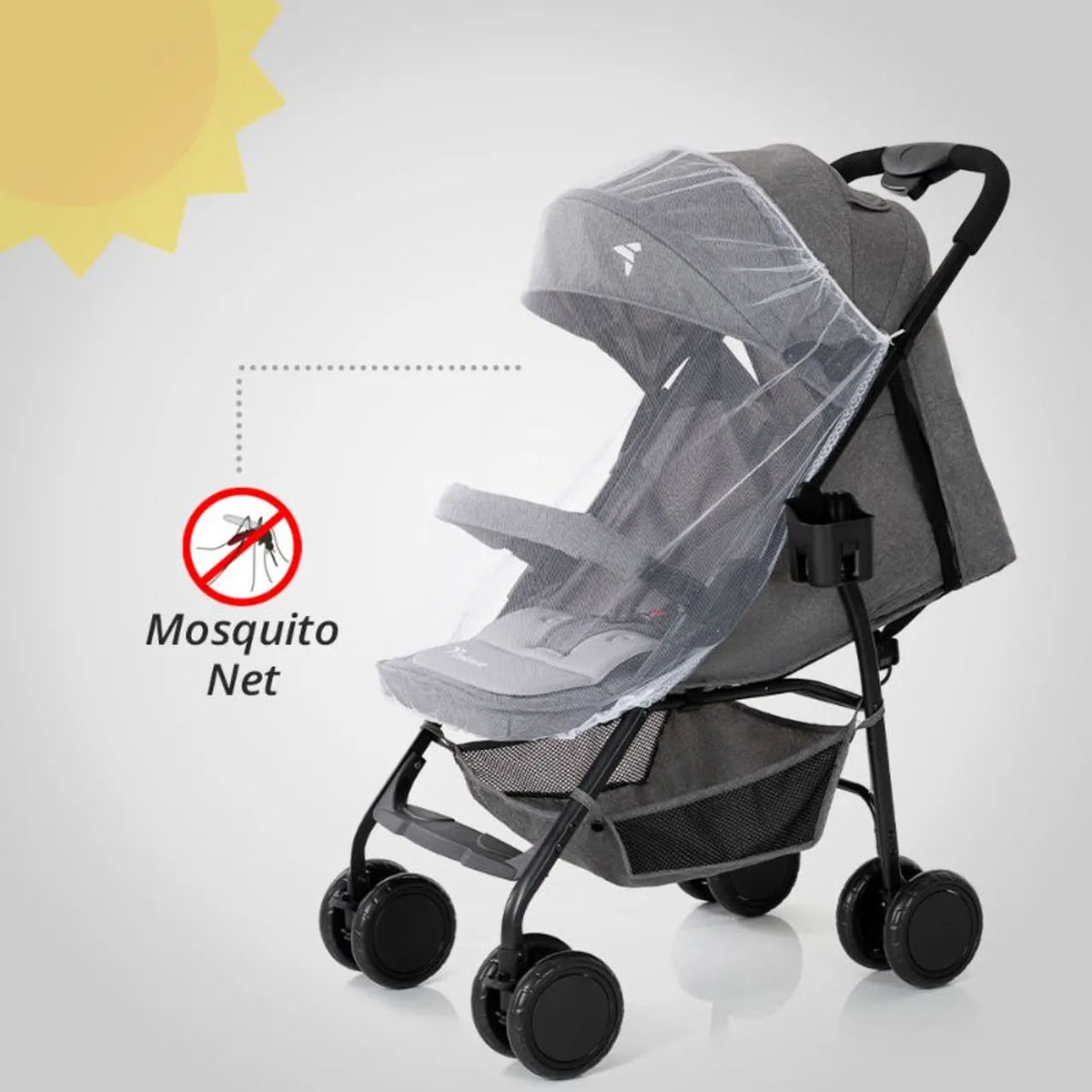 Teknum - Trip Plus Stroller - Grey